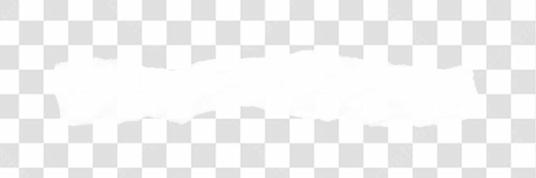 Banner rasgado PNG com fundo transparente