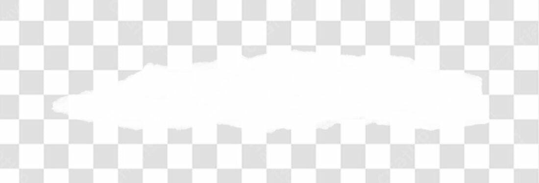 Banner abstrato branco PNG com fundo transparente