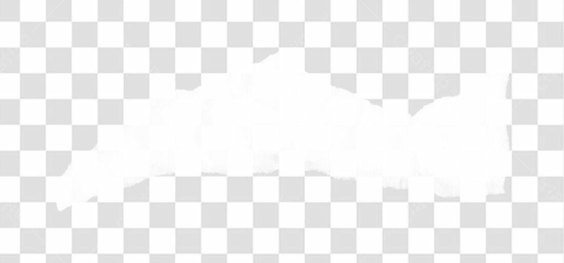 PNG Elemento gráfico abstrato branco com fundo transparente