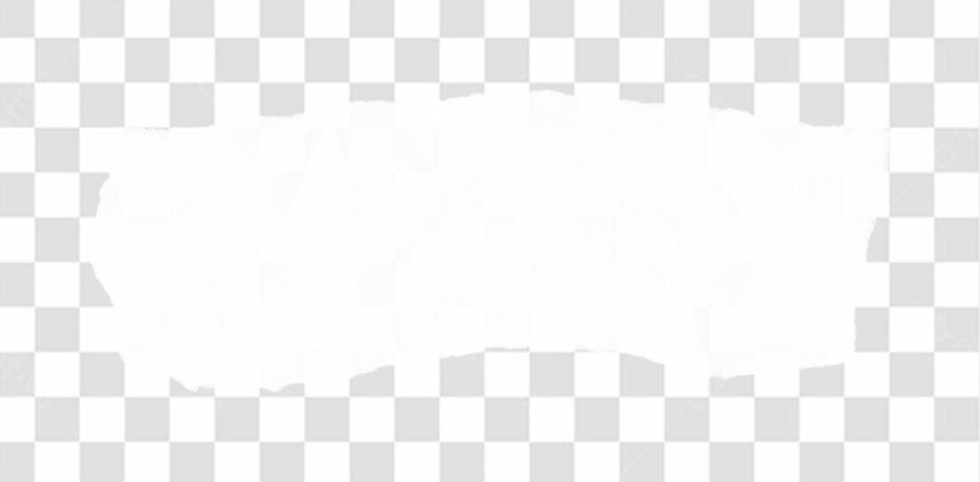 Banner rasgado PNG com fundo transparente
