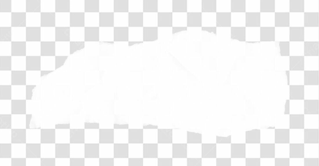 PNG Mockup Rasgado Branco com fundo transparente
