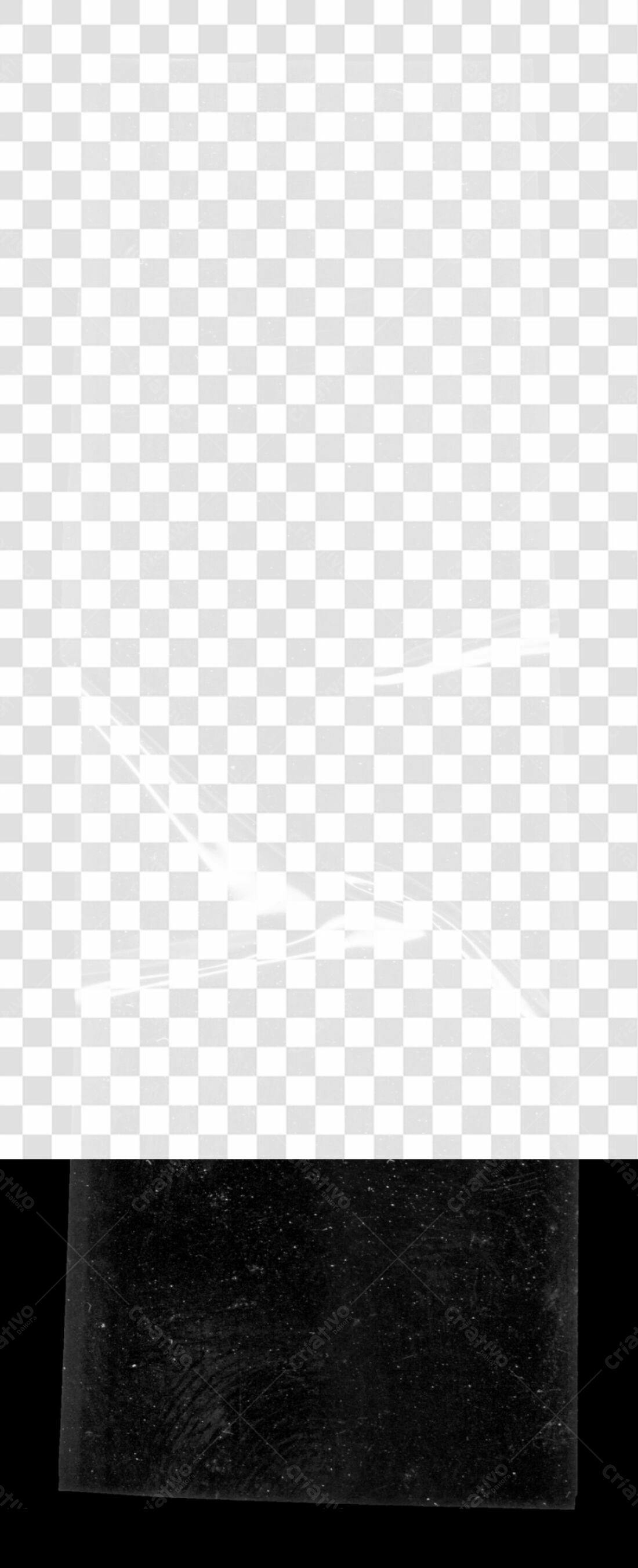 Overlay PNG com fundo transparente efeito luz