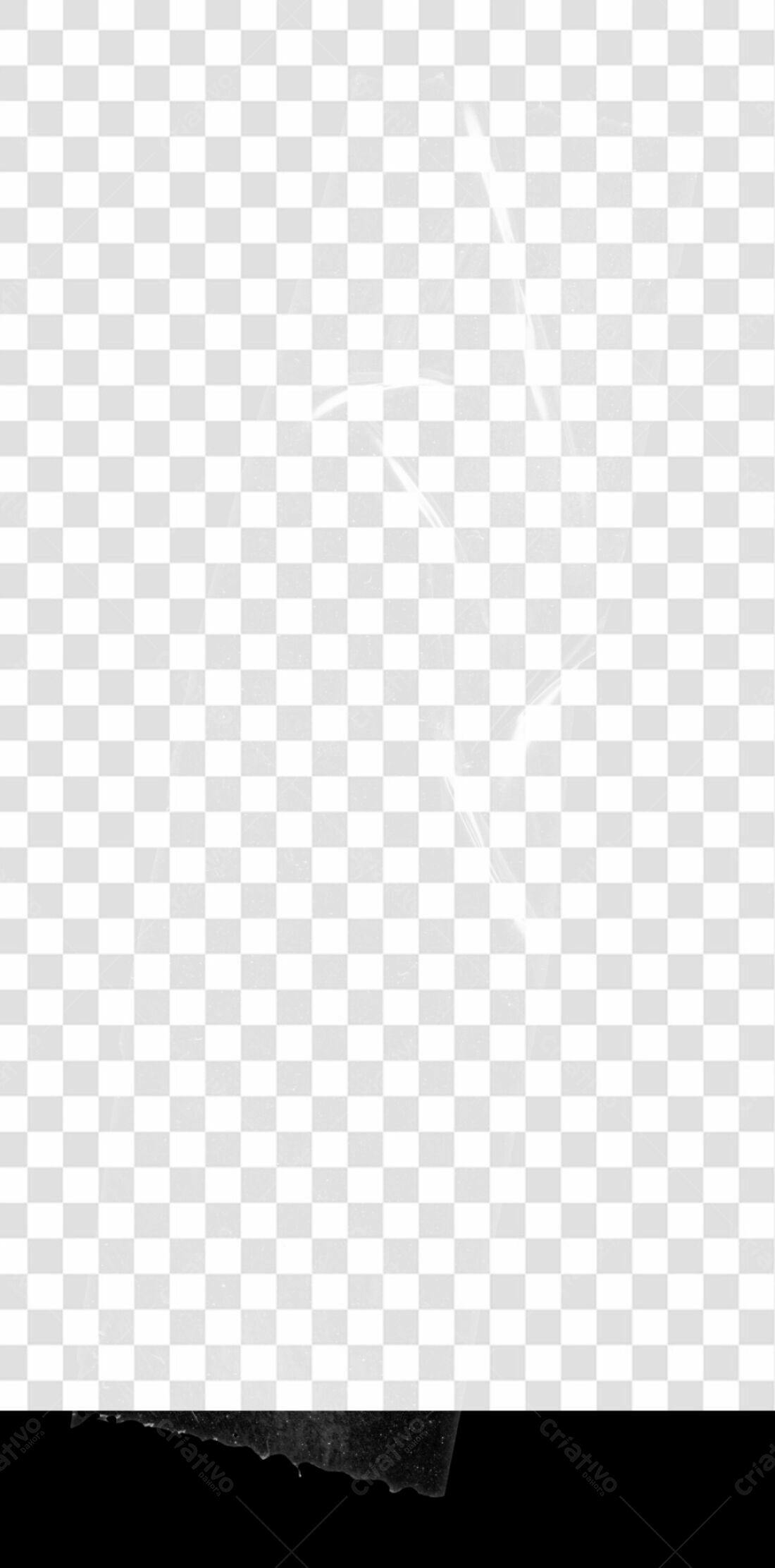 Overlay PNG com fundo transparente efeito luz