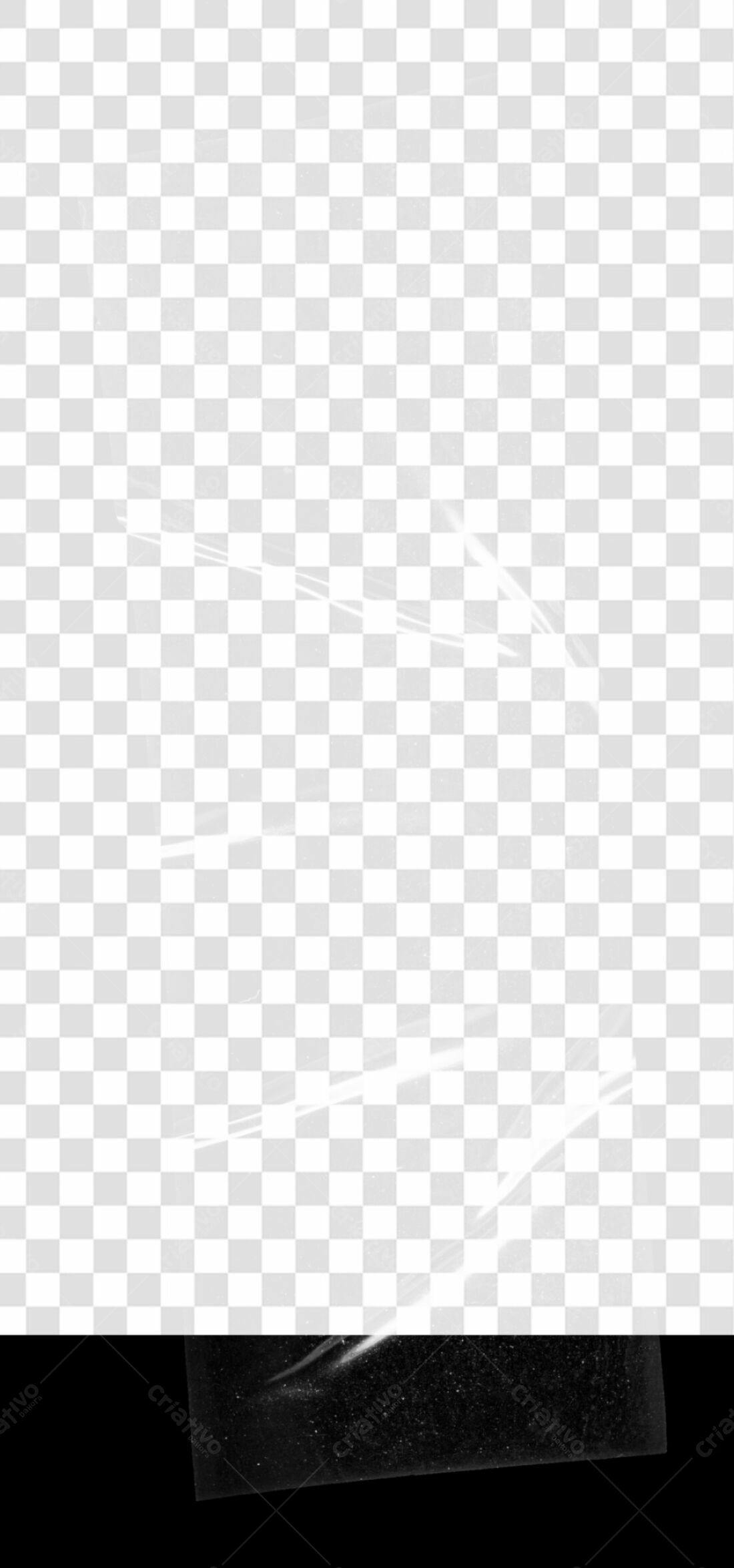 Overlay PNG com fundo transparente efeito rasgado