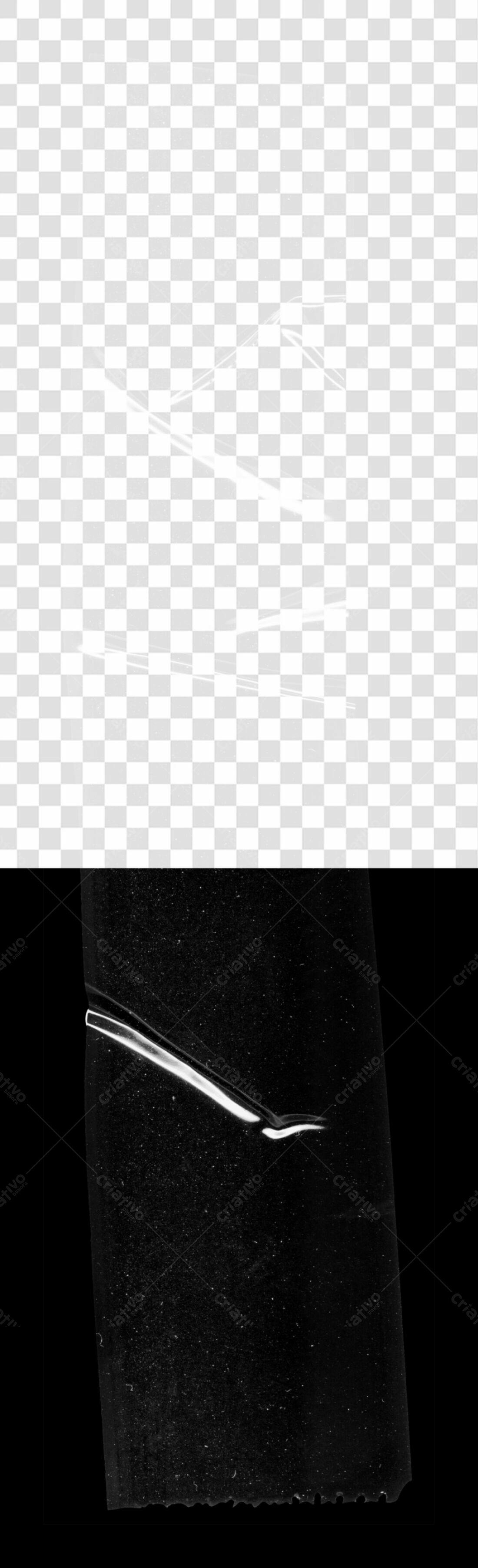 Banner abstrato em PNG com fundo transparente