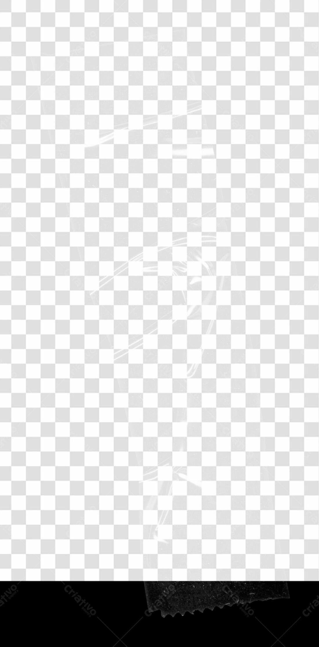 Banner PNG com fundo transparente efeito rasgado