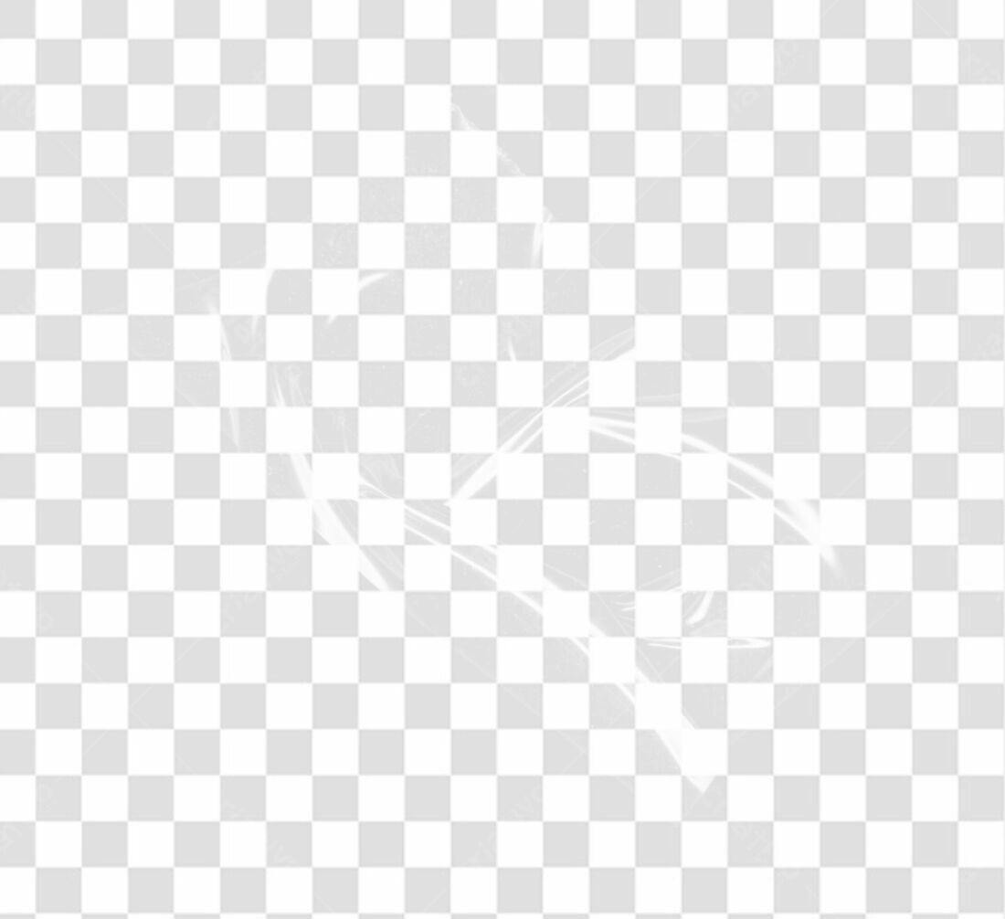 Elemento PNG abstrato branco com fundo transparente