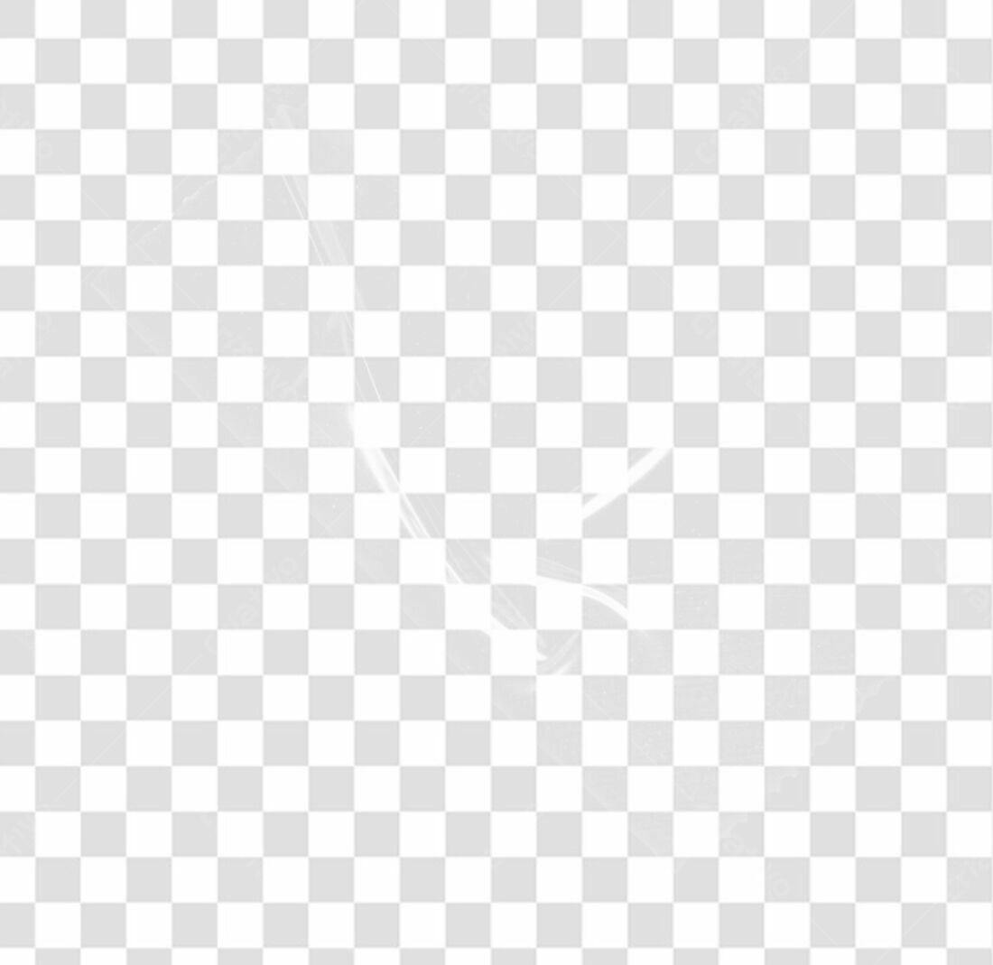 Overlay PNG com fundo transparente efeito luz