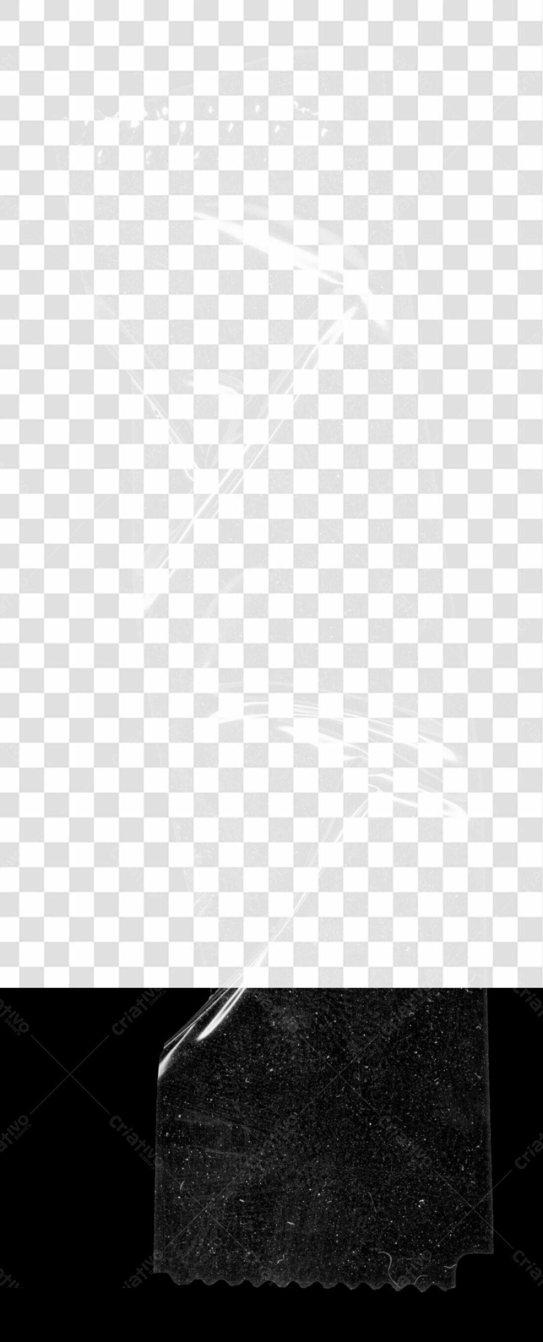 Overlay PNG com fundo transparente efeito rasgado