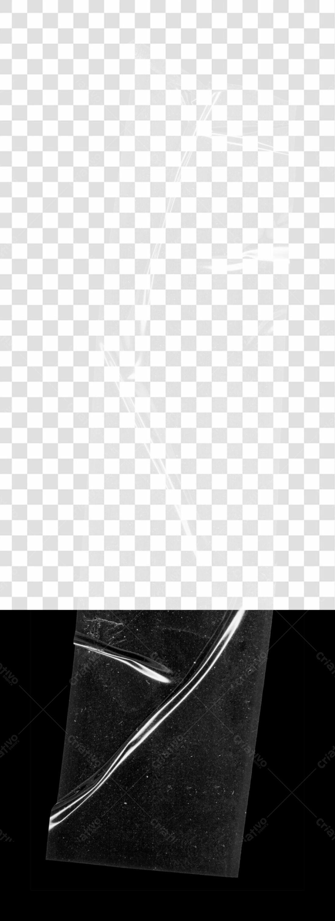 PNG Textura Plástico Rasgado com Fundo Transparente