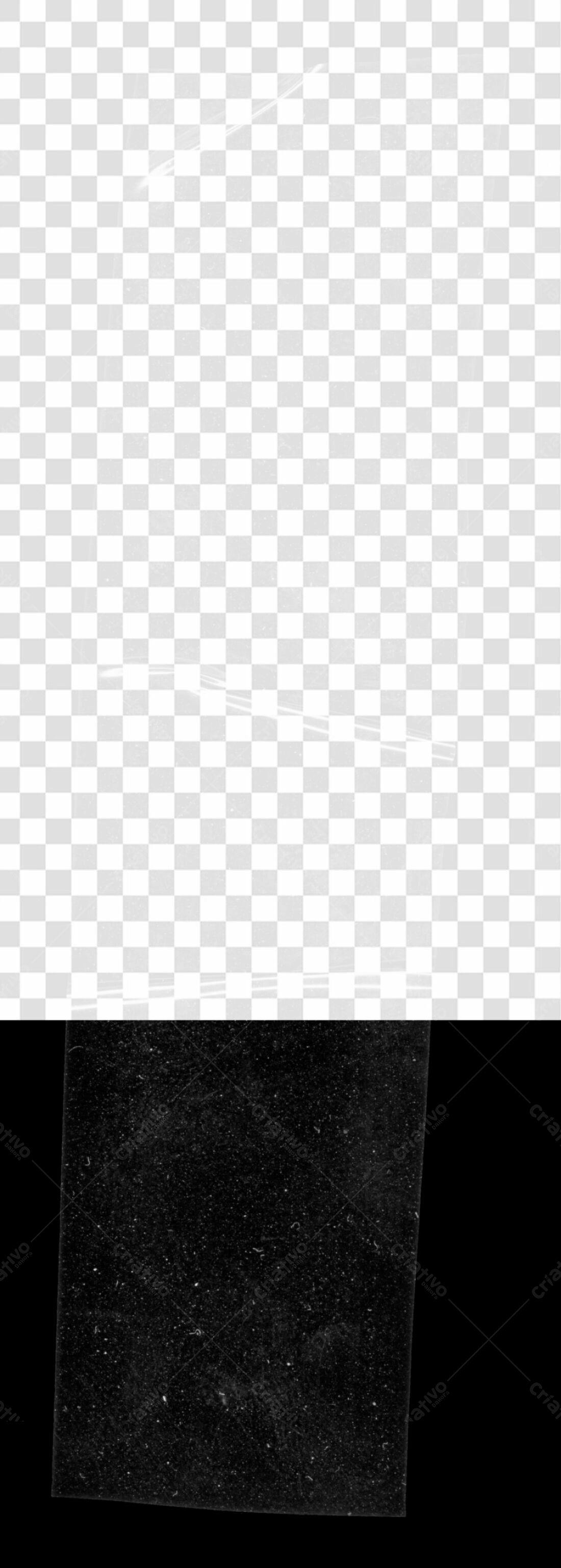 Overlay PNG com fundo transparente efeito espacial