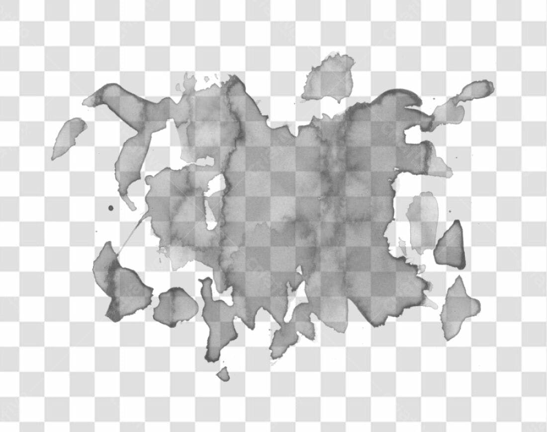 Elemento gráfico abstrato PNG com fundo transparente