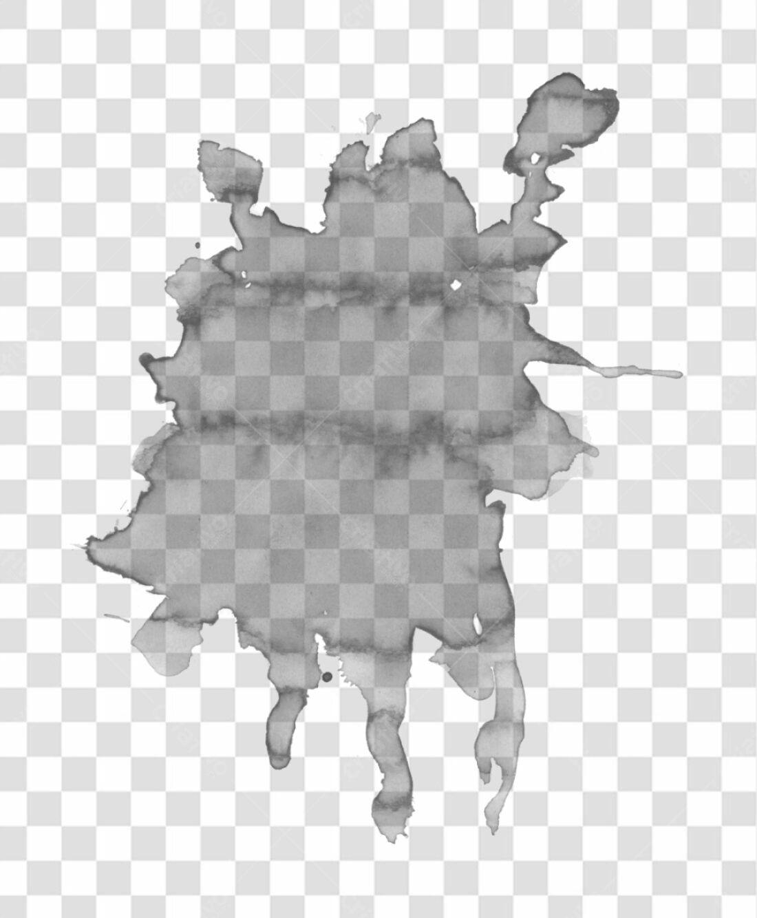 PNG Elemento de Design Manchas Cinza com fundo transparente