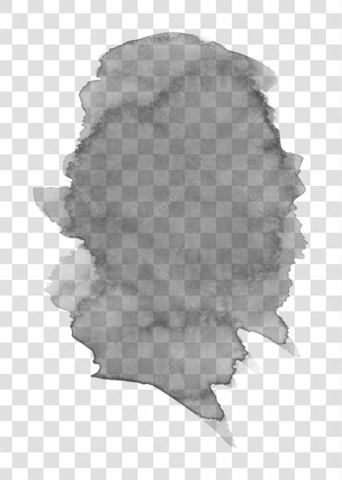 Elemento gráfico aquarela PNG com fundo transparente