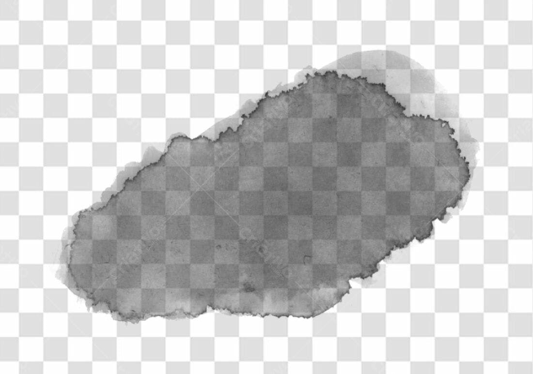 PNG Mockup Papel Rasgado Textura Grunge