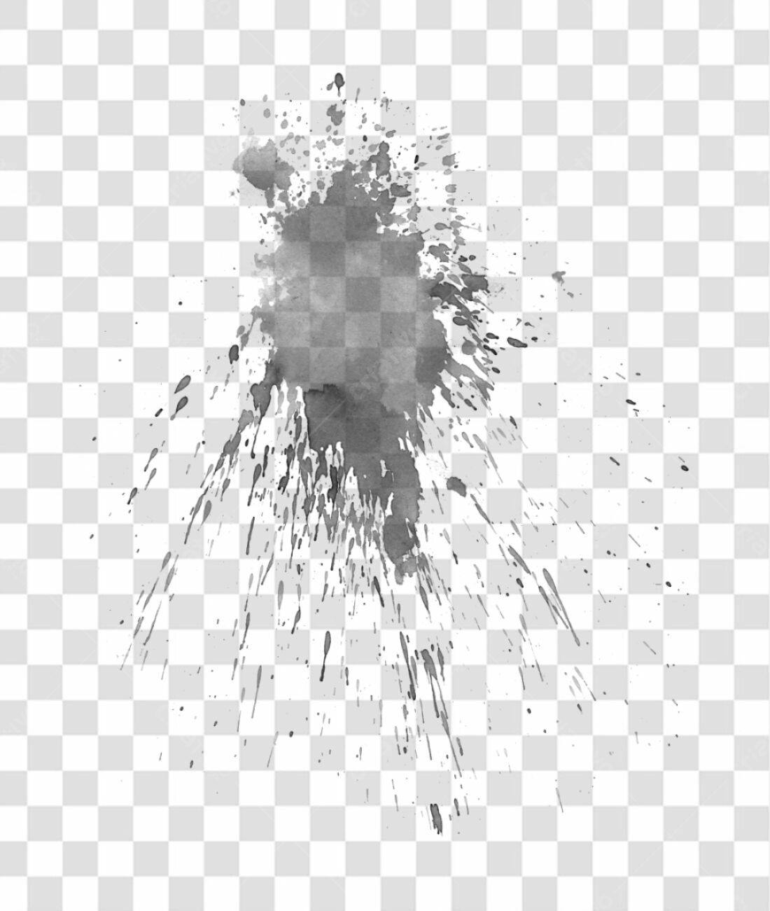 Elemento gráfico abstrato PNG com fundo transparente