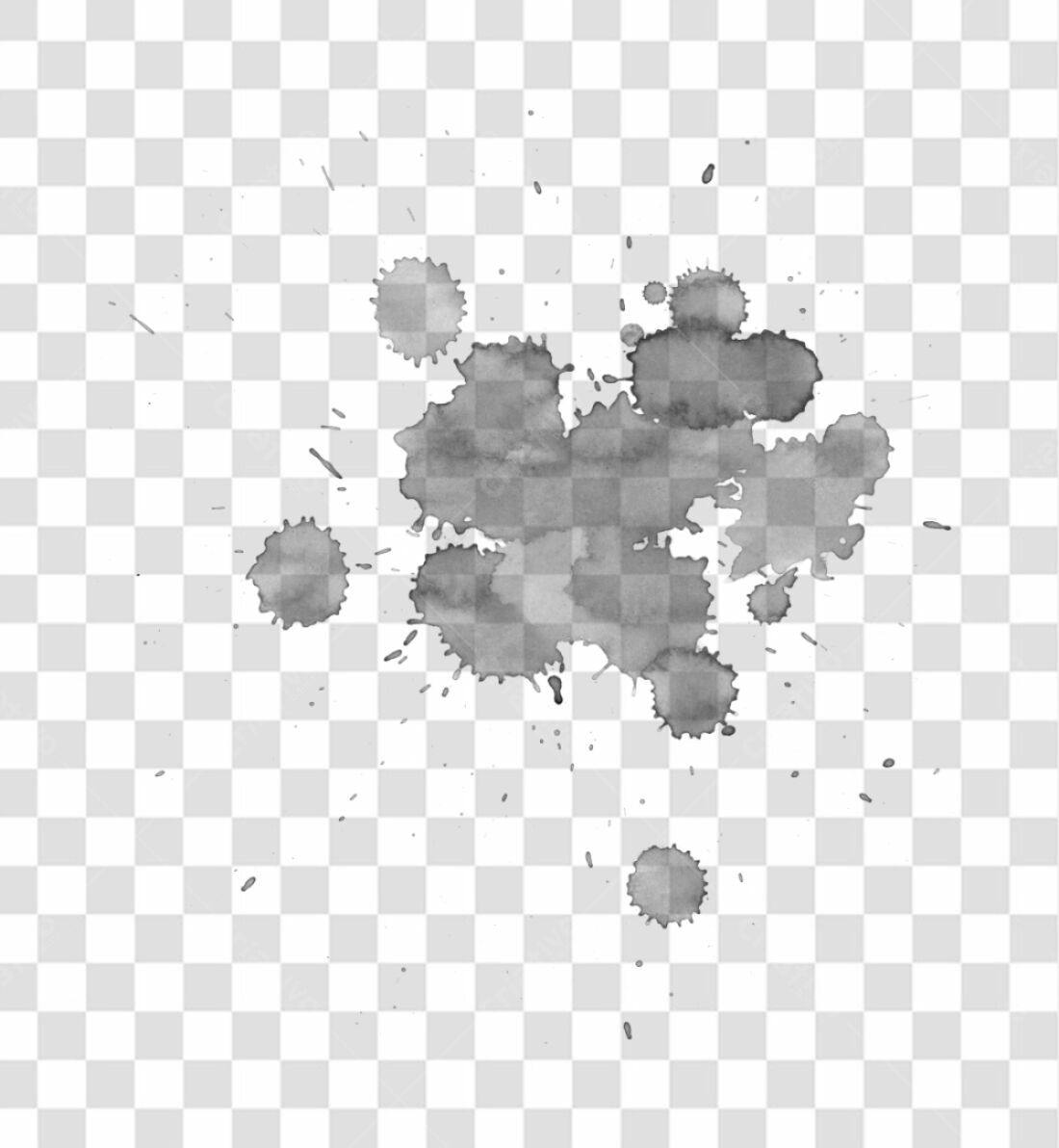 PNG Elementos Abstrato em tons de cinza com fundo transparente