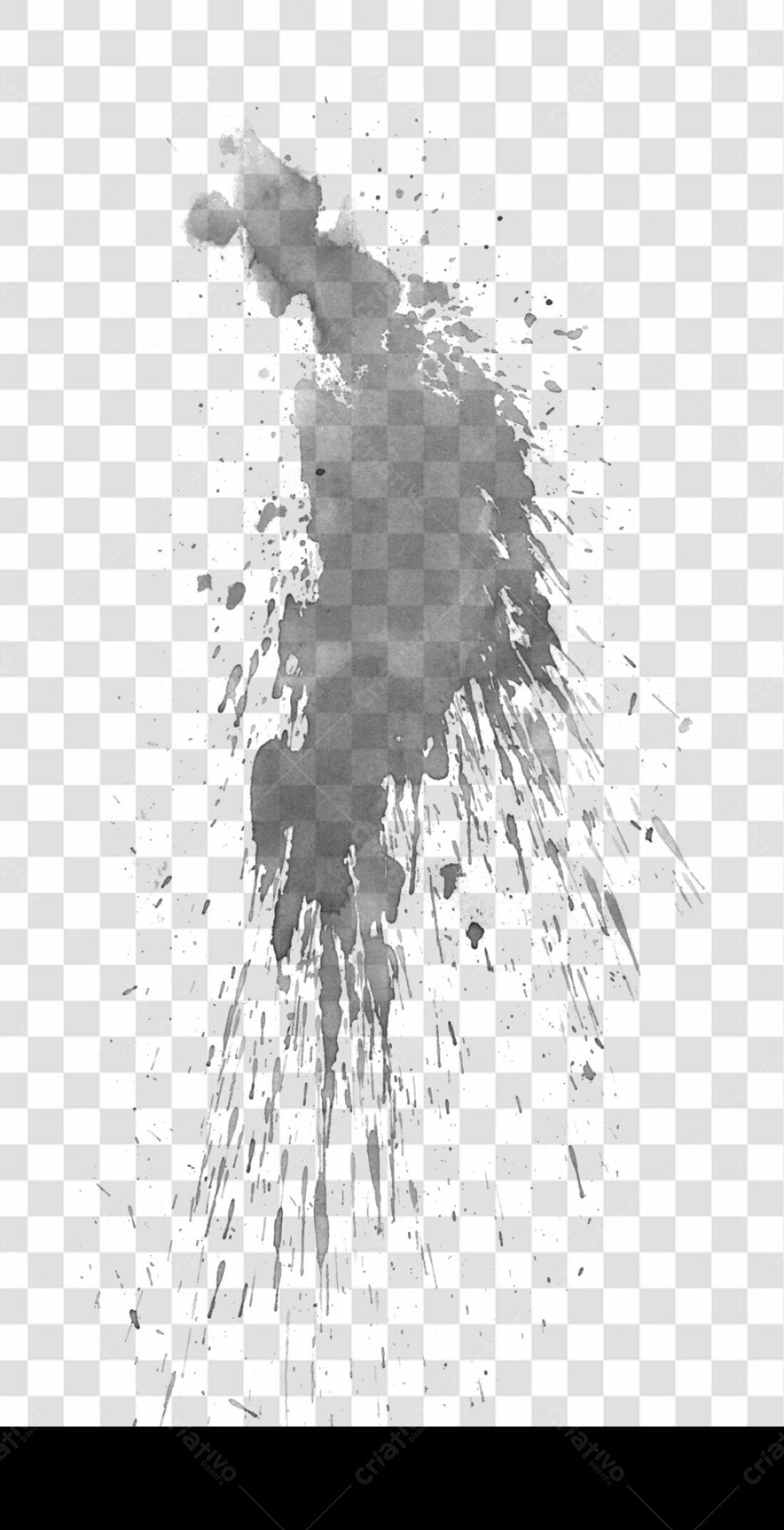 PNG Elemento gráfico abstrato cinza para design