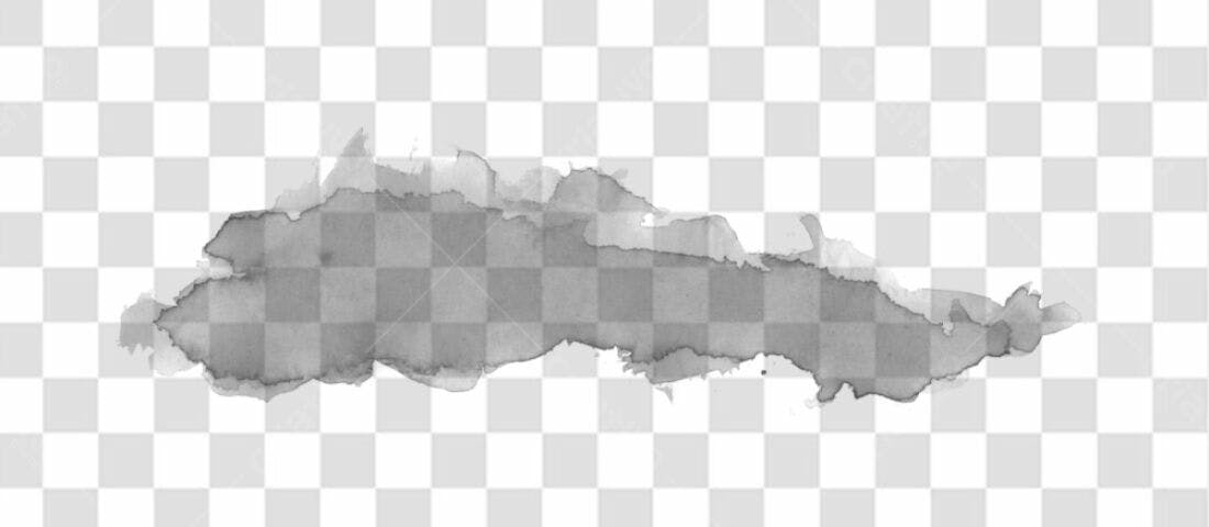 Banner abstrato em tons de cinza PNG com fundo transparente