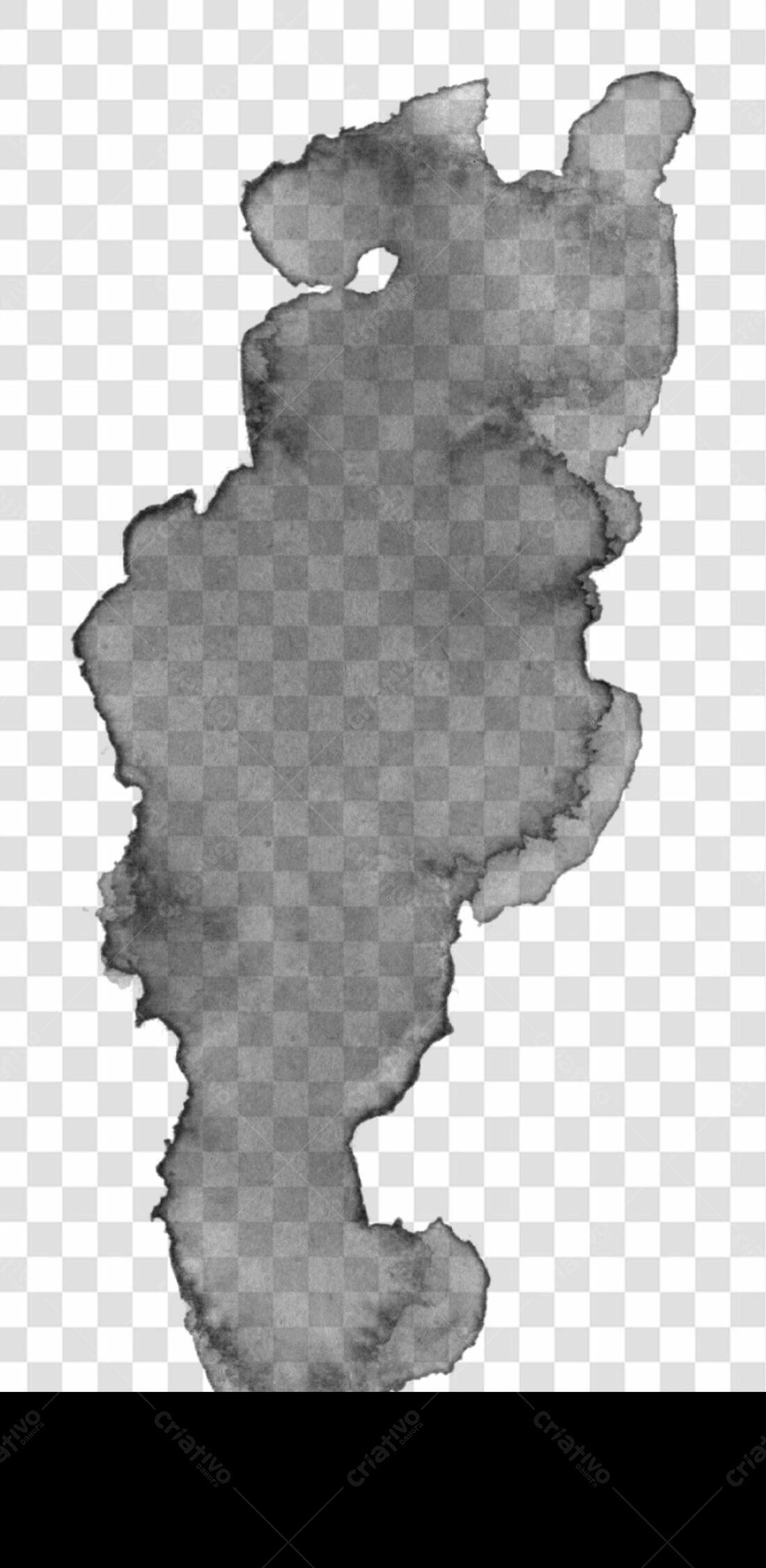 PNG Textura Abstrata em tons de cinza com fundo transparente