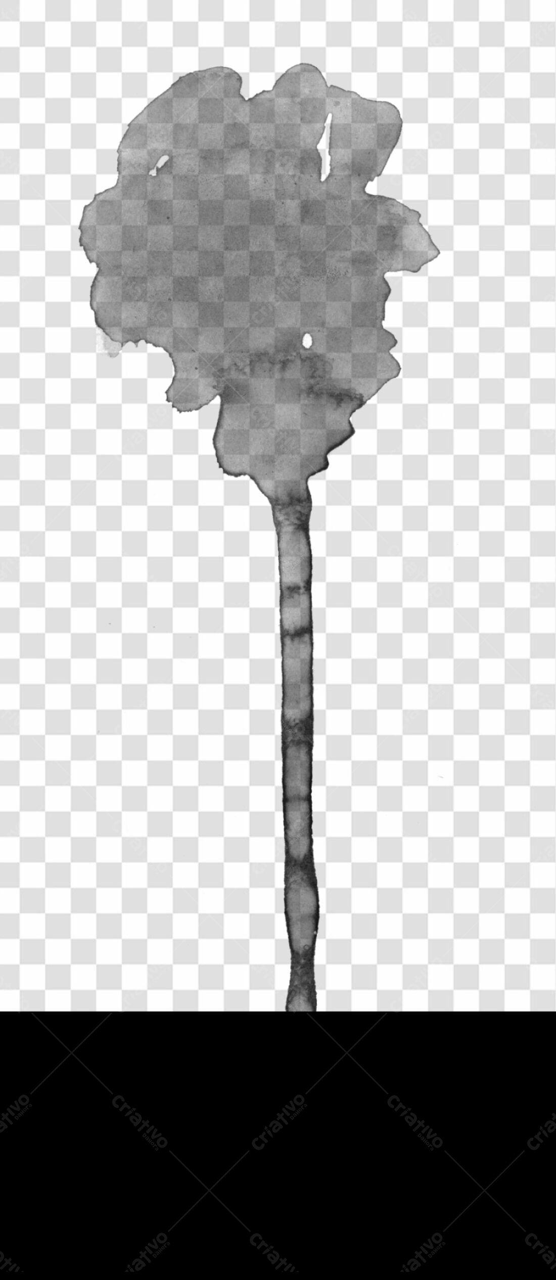 Elemento decorativo Árvore PNG com fundo transparente