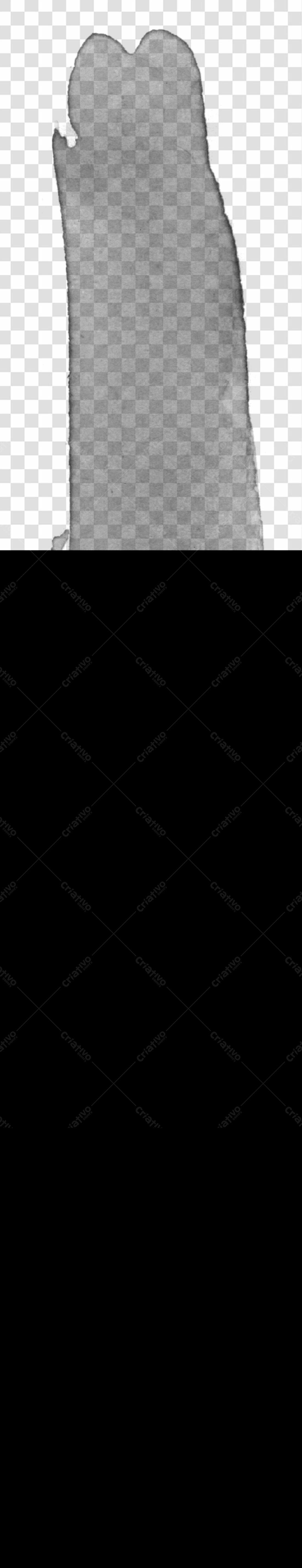 Banner abstrato em PNG com fundo transparente