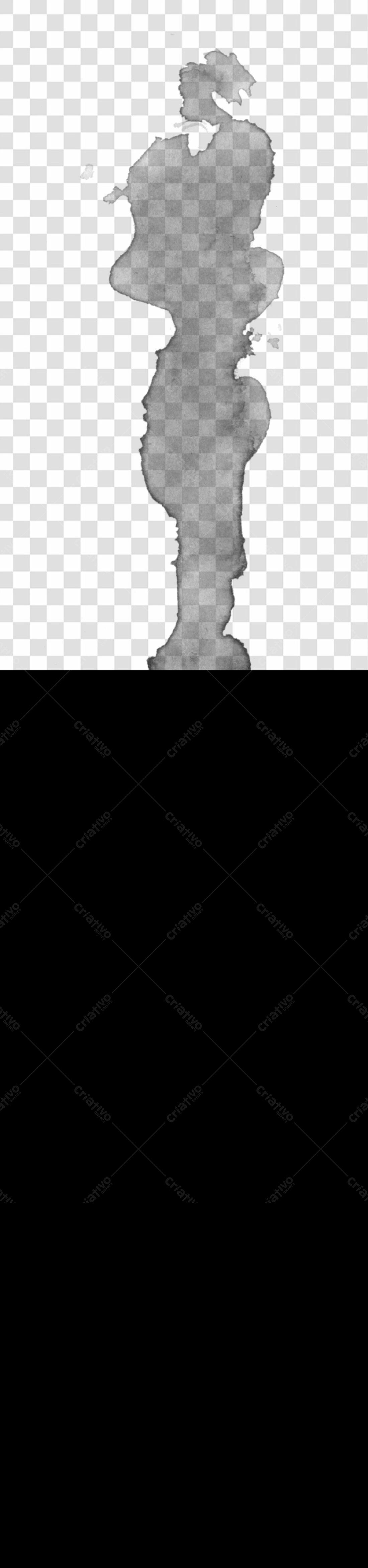 Elemento gráfico abstrato PNG com fundo transparente