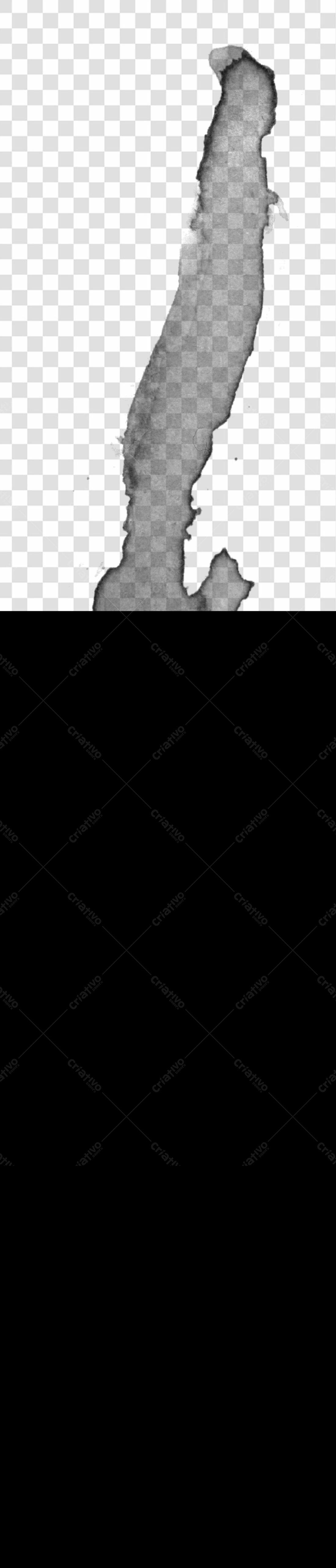 Elemento gráfico abstrato PNG com fundo transparente