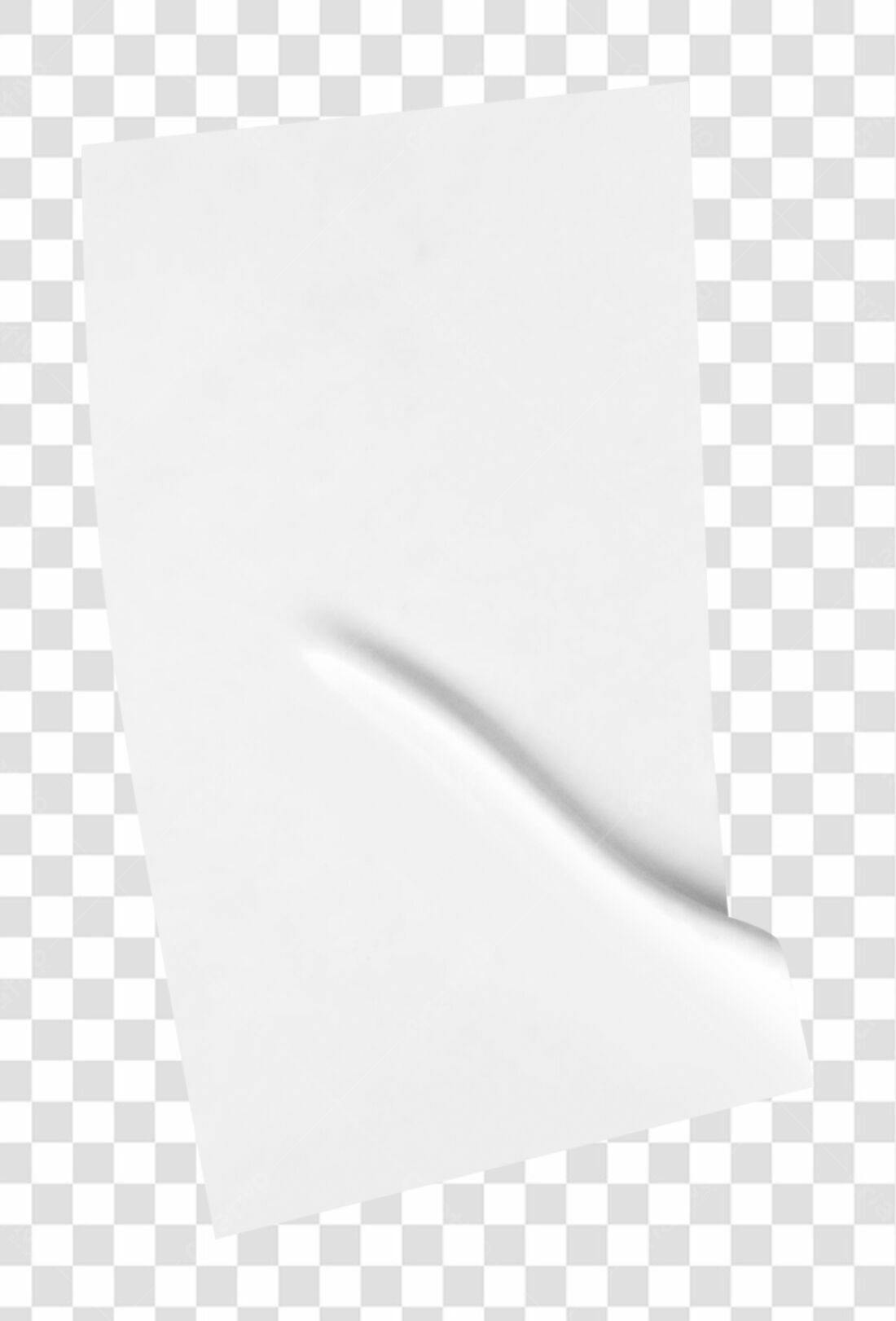Mockup Papel Rasgado PNG com fundo transparente