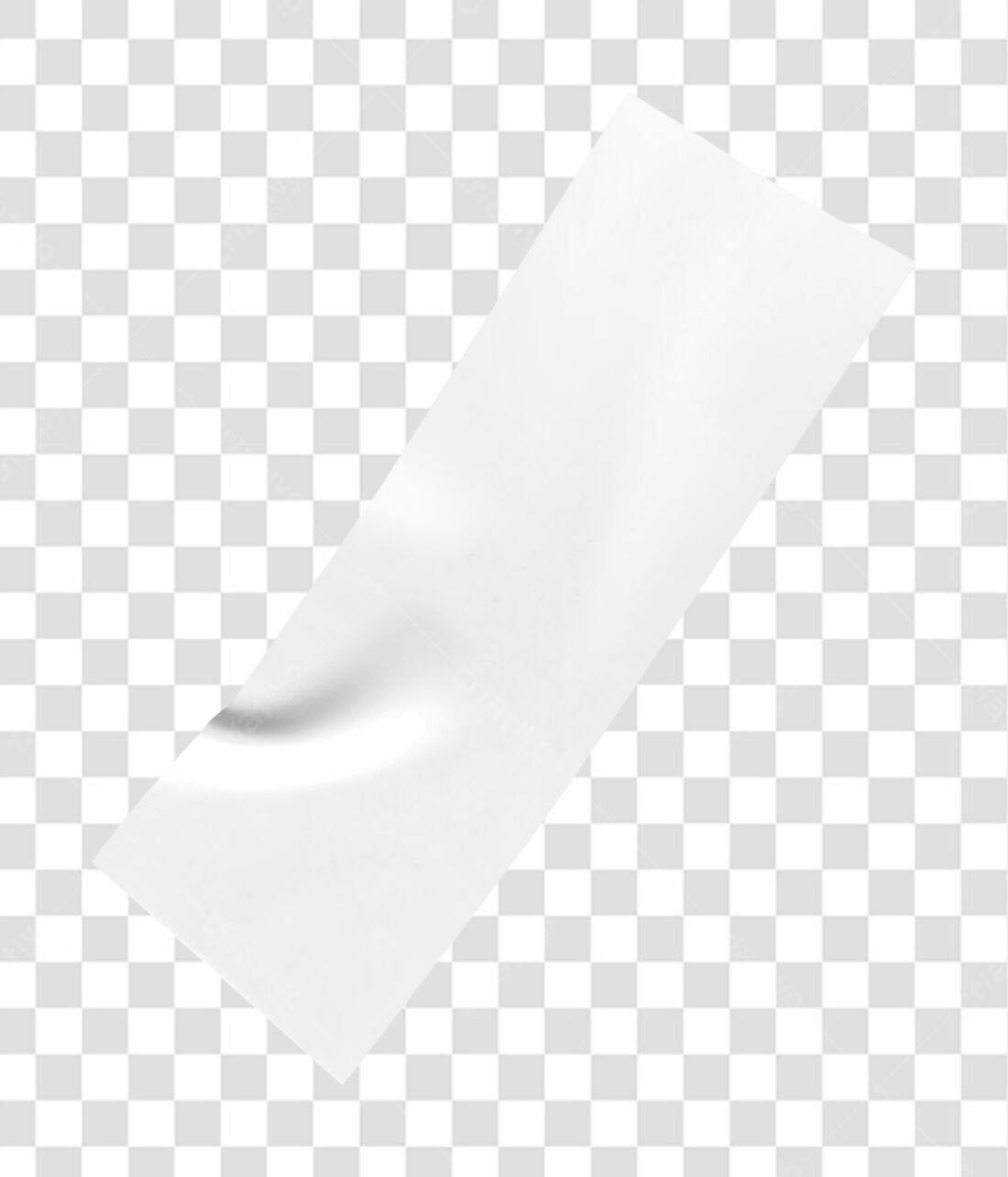 Mockup de Fita Adesiva PNG com fundo transparente