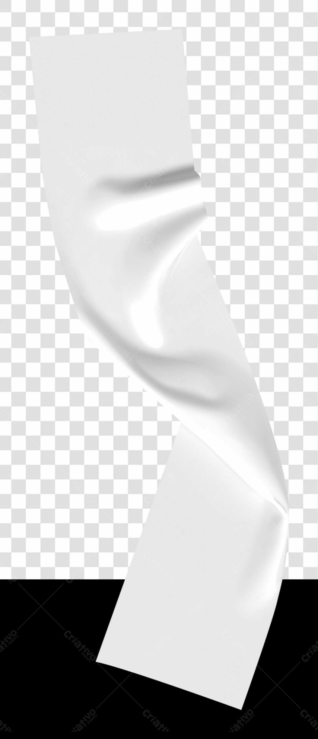 Mockup Papel Branco PNG com fundo transparente