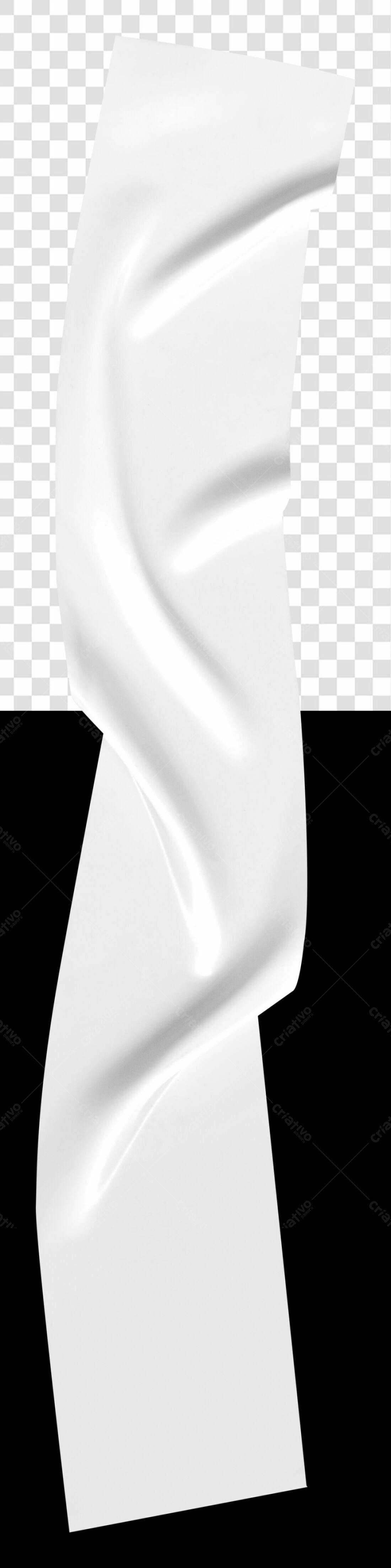 Banner em branco PNG com fundo transparente
