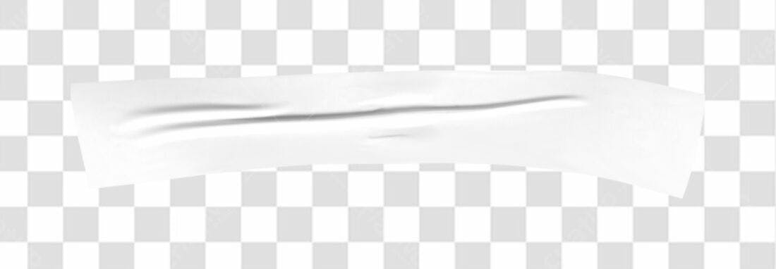 Banner Adesivo PNG com fundo transparente