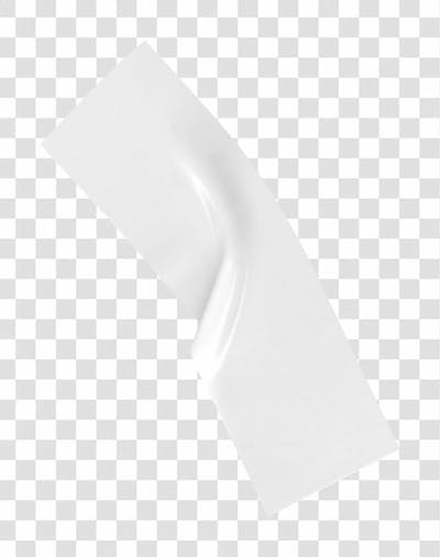 White Duct Tapre Texture Png 8K High Resolution