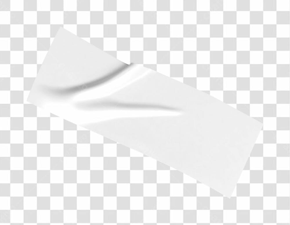 White Duct Tapre Texture Png 8K High Resolution