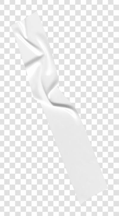 White Duct Tapre Texture Png 8K High Resolution