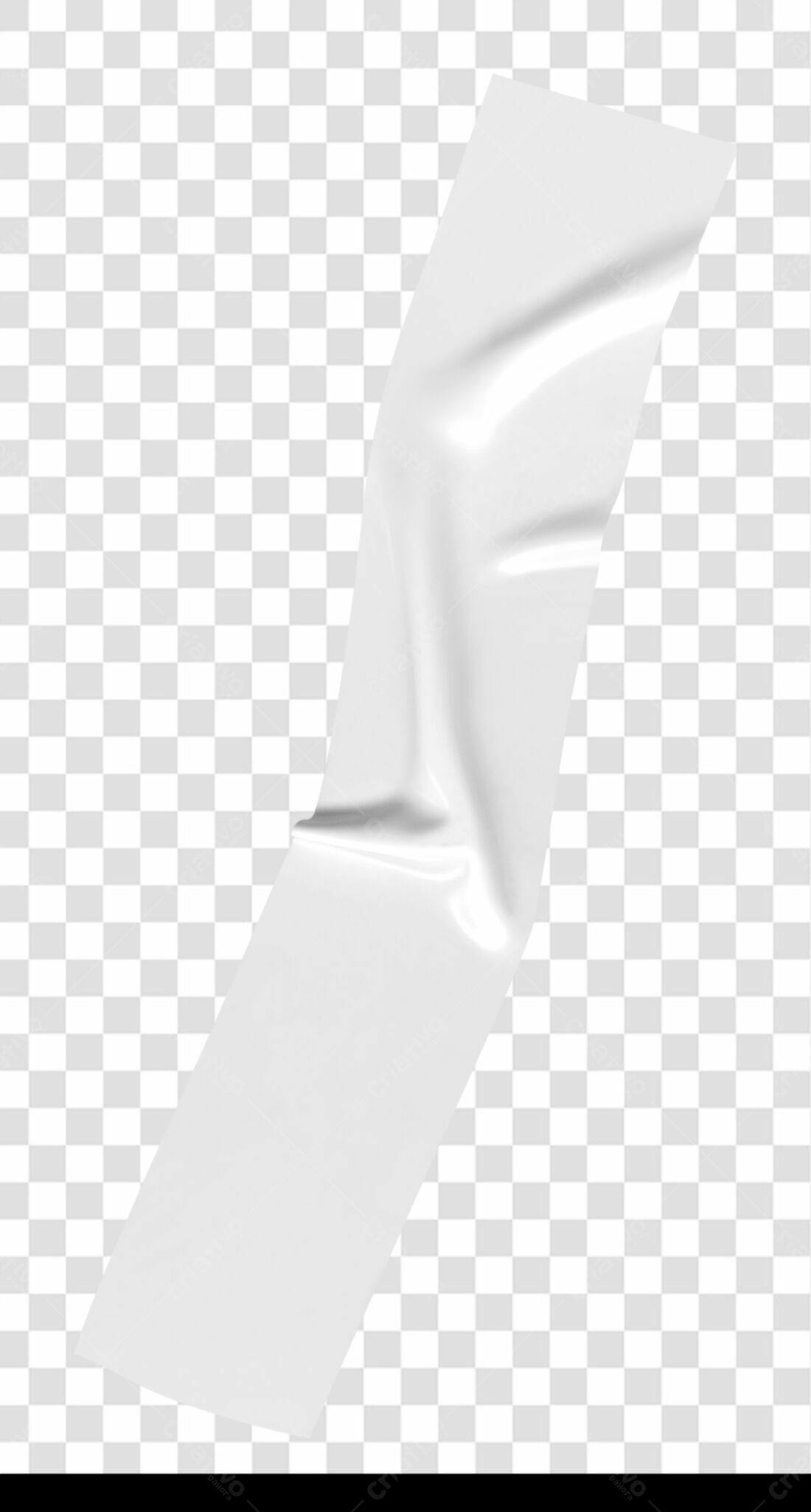 Mockup Fita Adesiva PNG com fundo transparente