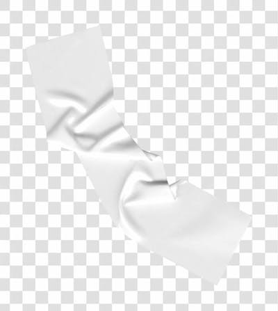 White Duct Tapre Texture Png 8K High Resolution