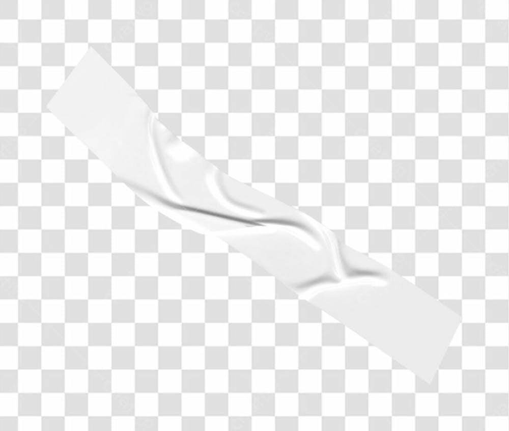 White Duct Tapre Texture Png 8K High Resolution