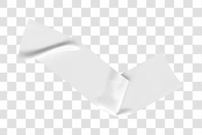 White Duct Tapre Texture Png 8K High Resolution