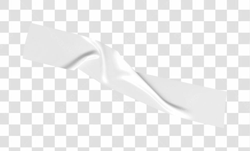 White Duct Tapre Texture Png 8K High Resolution