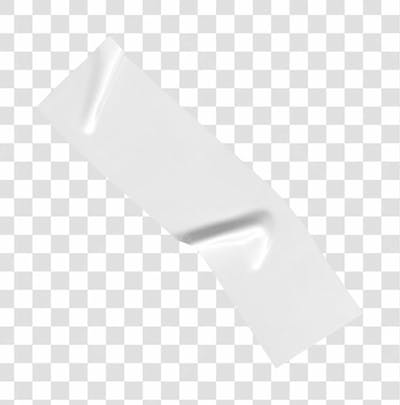 White Duct Tapre Texture Png 8K High Resolution