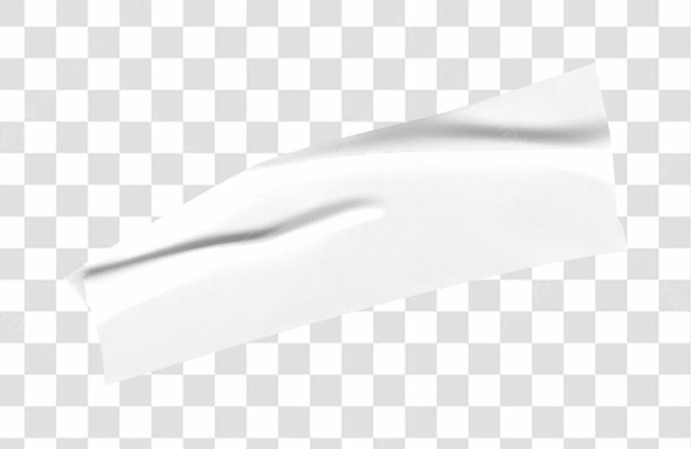 White Duct Tapre Texture Png 8K High Resolution