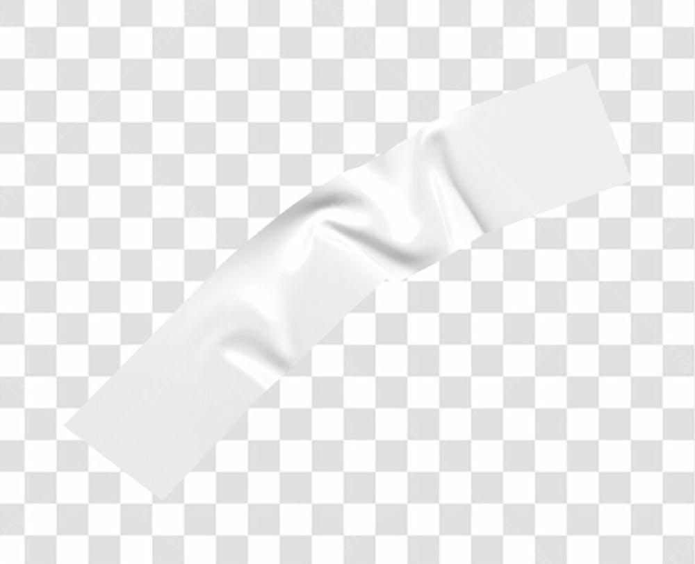 White Duct Tapre Texture Png 8K High Resolution