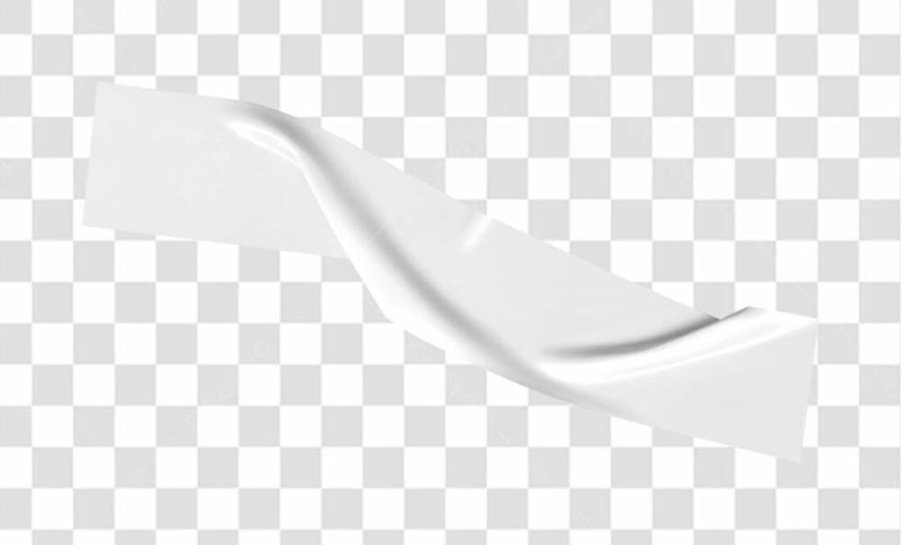White Duct Tapre Texture Png 8K High Resolution