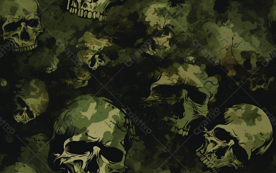 Textura Caveira camuflada para fundo