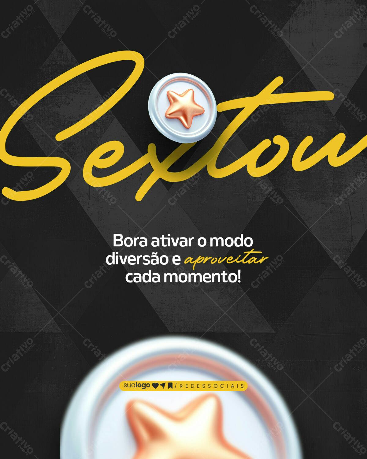 Post para Redes Sociais PSD Editável