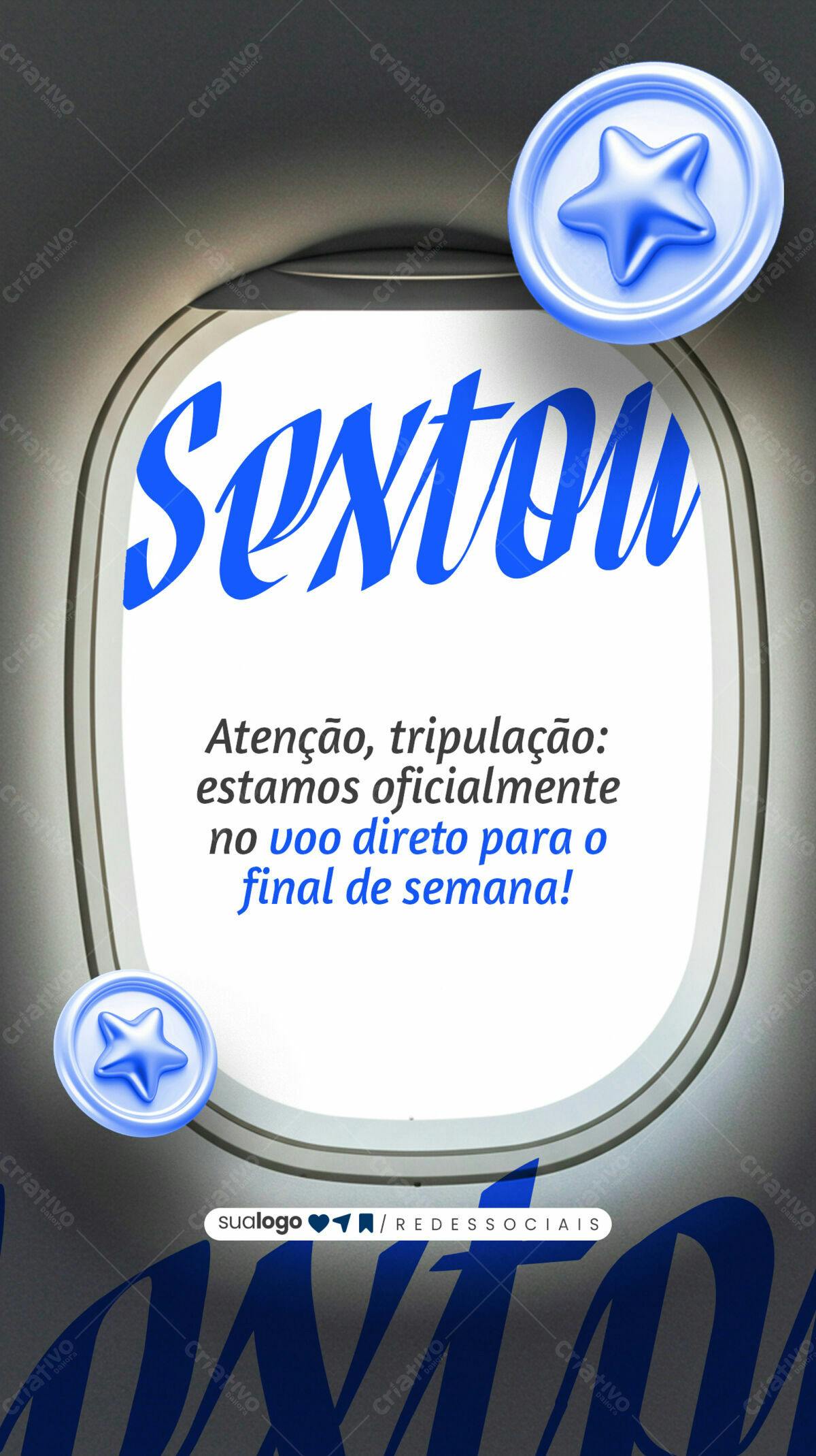Flyer Sexta-feira PSD Editável
