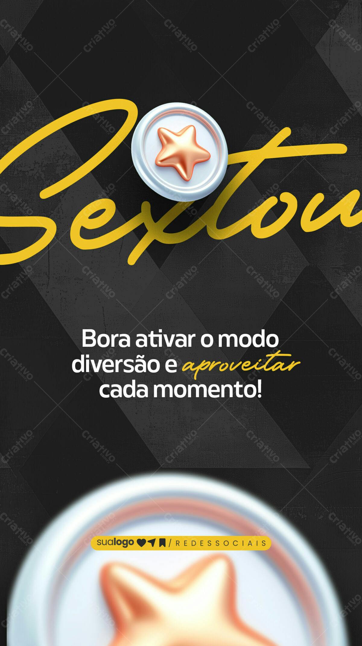Post para Redes Sociais PSD Editável