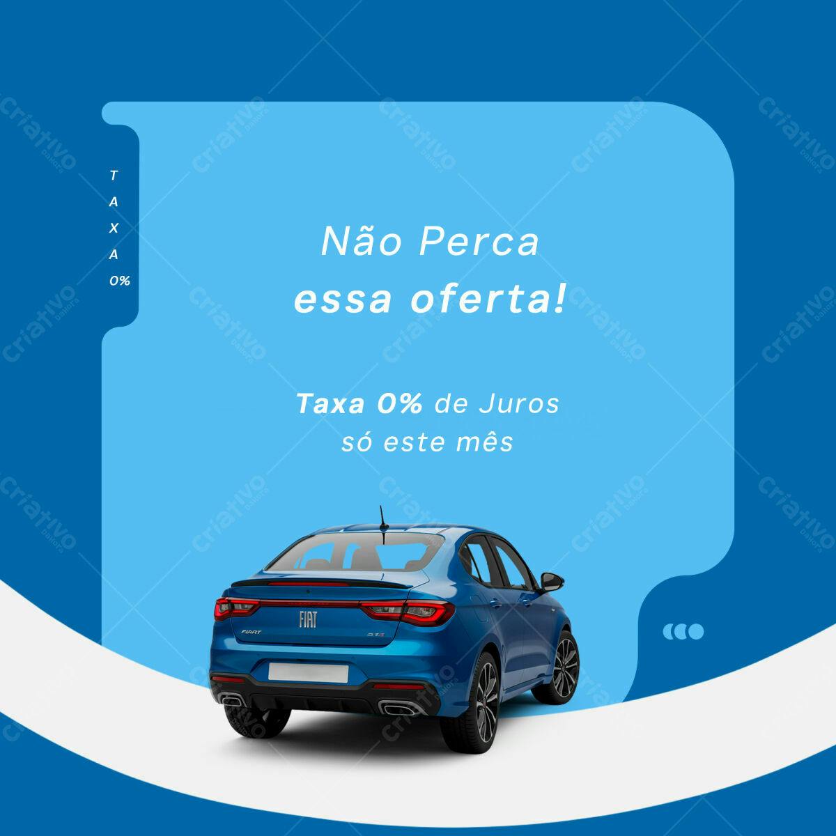 Postagem para Promoção de Carro PSD Editável
